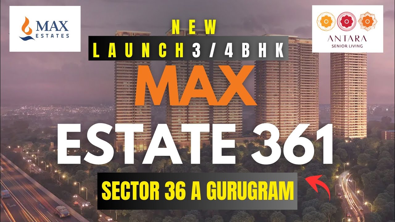 Max Estate 361 Antara sample Apartment Tour | Sector 36A Gurgaon | Chirag Kapoor