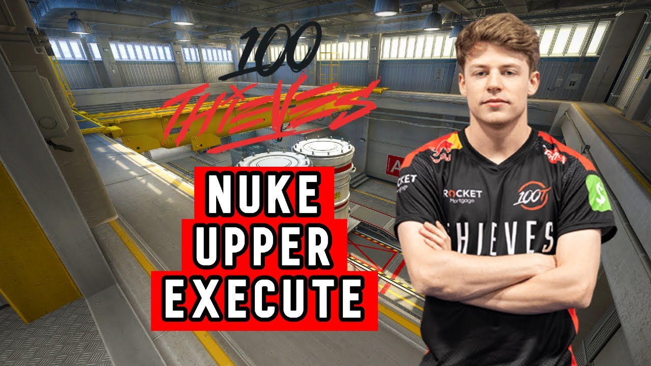 100 Thieves Nuke Upper Execute (CS:GO Strategy Breakdown)