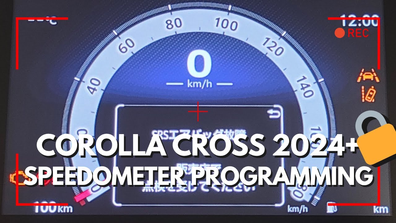 Corolla Cross R7F701441 DASH programming with FORZA 614 | Read/Write data availabale | No soldering
