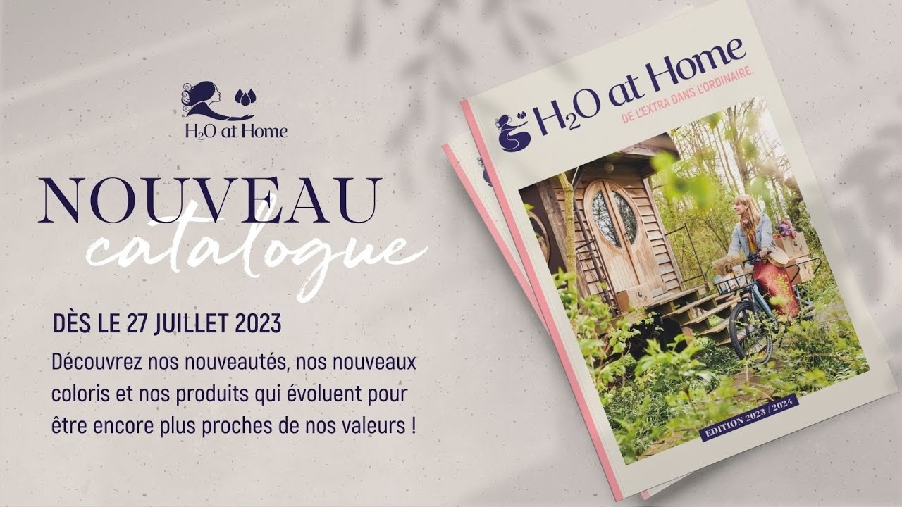 Déballage nouvelle collection H2O at home 2023-2024