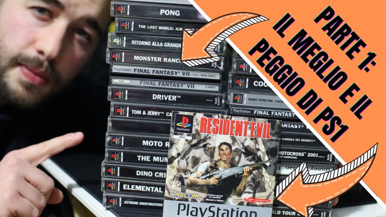 NOVITÈ #17 (Prima Parte) - LOTTO MAGICO | GIOCHI PLAYSTATION 1 - Acquisti Videoludici Gennaio 2022