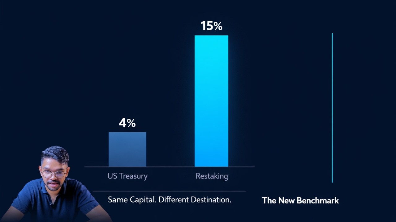 The 10-Year Treasury Pays 4%. Restaking Protocols Are Paying 15%.