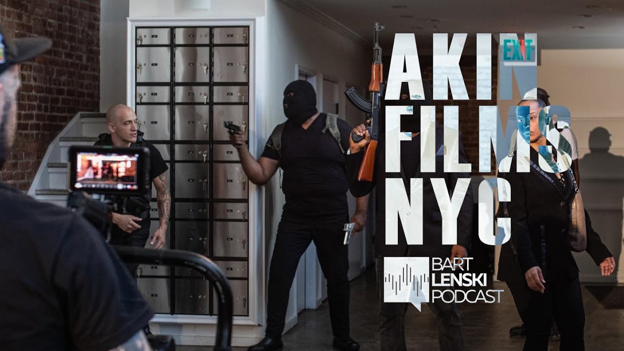 Uliczny rap to 3 tematy, kobiety, narkotyki i pieniądze - Akin Films NYC | Bart Lenski Podcast #3