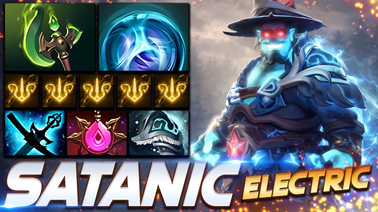 Satanic Storm Spirit Electric - Dota 2 Pro Gameplay [Watch & Learn]