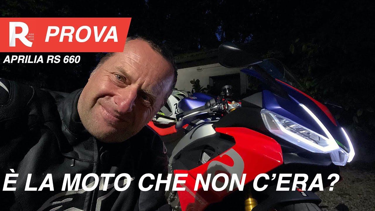 Aprilia RS 660 - PROVA - Prime impressioni di guida in diretta dal test su strada