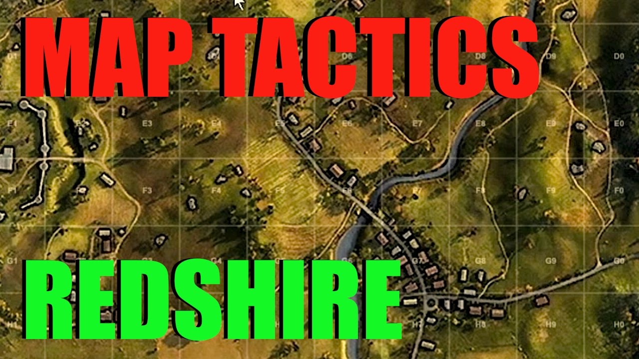 WOT - Map Tactics & Strategy Redshire | World of Tanks with Claus