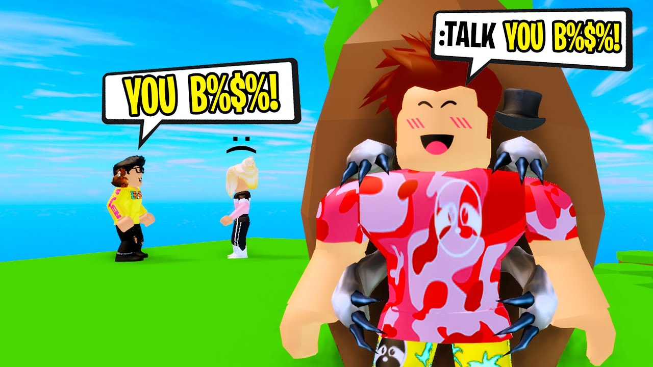 I Used TALKING Commands To Troll My Roblox Friend!