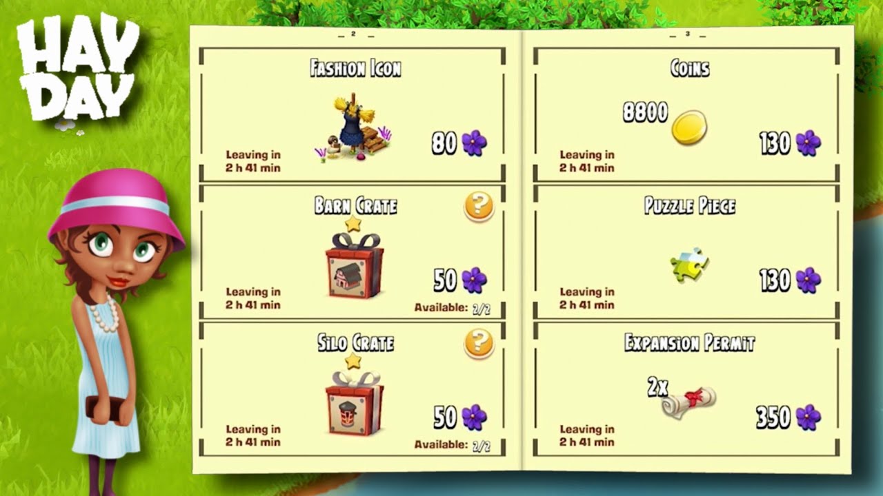 What I got from the Catalogue | Hay Day Gameplay