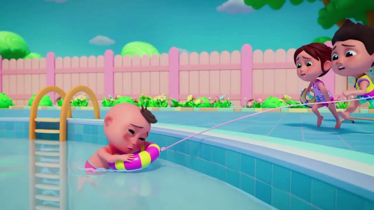 Canção “Segurança na Piscina” 🛟 e Mais Divertidas Músicas Infantis | Desenhos Animados Educativos