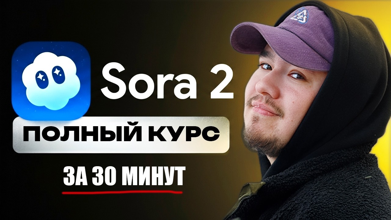 😱СЛИВ КУРСА ПО SORA 2. С 0 до PRO ИИ видео за 30 минут