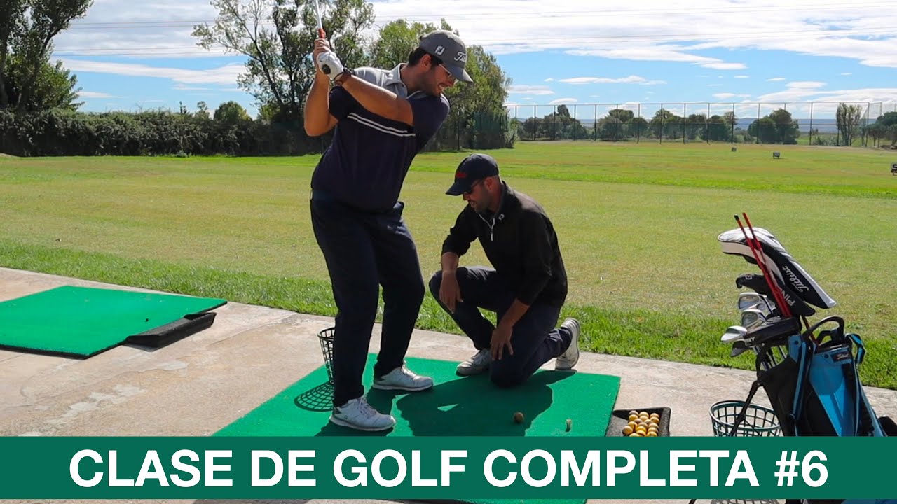 CLASE de GOLF COMPLETA #6 | Mejorando la ROTACIÓN del TRONCO en el DESGIRO con JORGE GONZALEZ