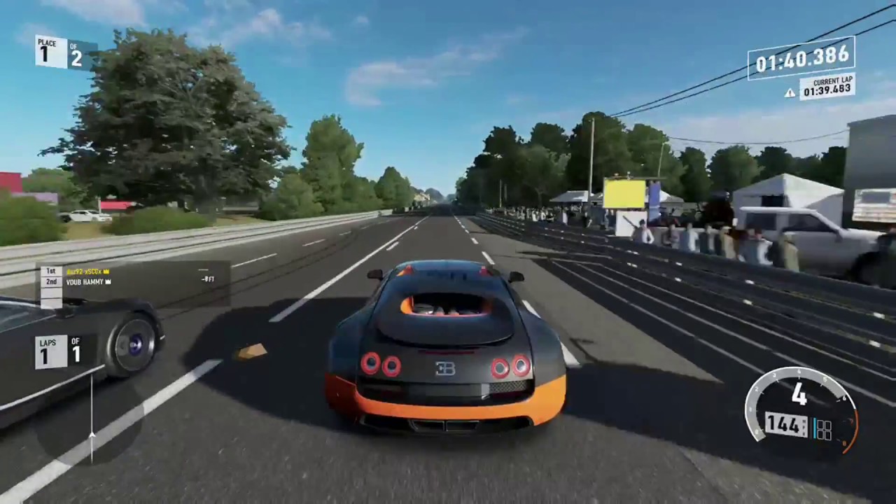 Bugatti Chiron vs Veyron SuperSport - Forza 7