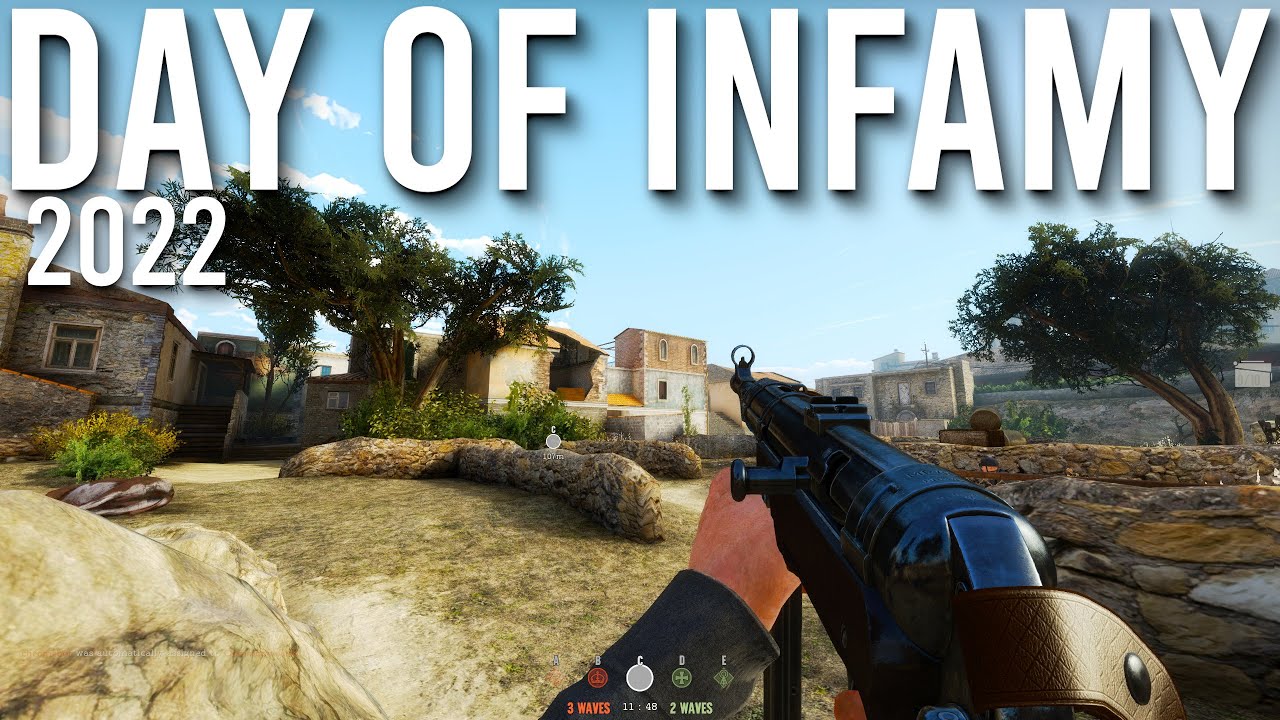 Day of Infamy Multiplayer In 2022 Crete Gameplay | 4K
