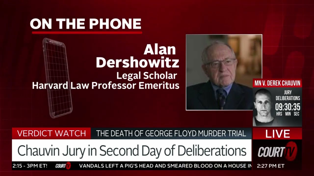 "Smell of violence" Alan Dershowitz Gives His Perdiction for MN v. Derek Cauvin | COURT TV