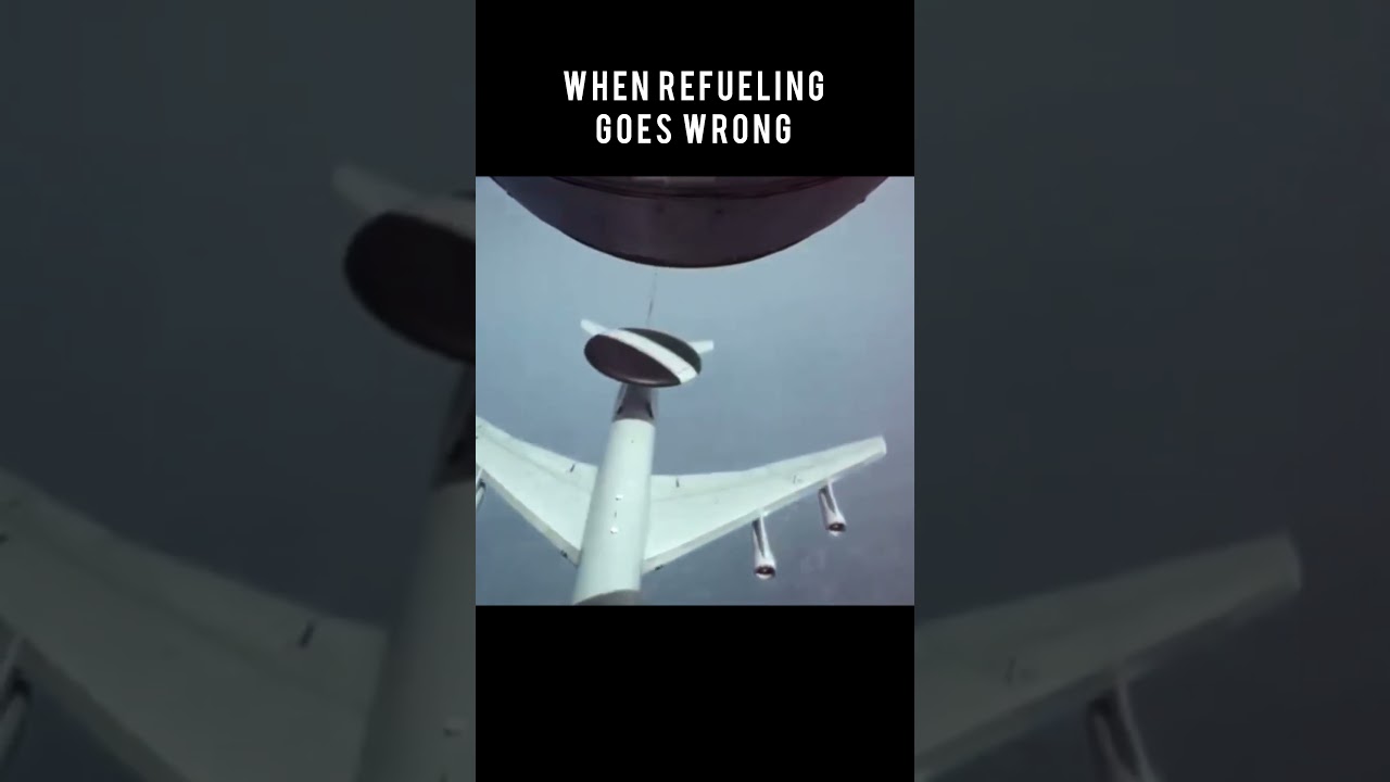 Aerial Refueling Gone Wrong