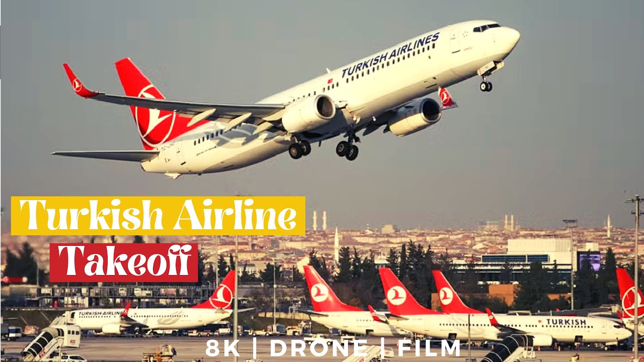 SPECTACULAR Turkish Airline A330 Takeoff | Vlog# 13 | Istanbul Airport