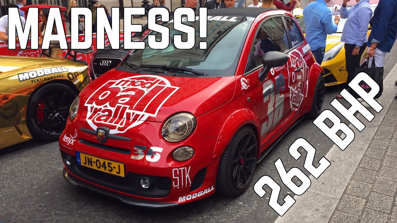 Modball Rally In My 250 BHP Abarth 500?