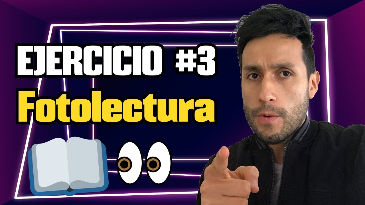 💥 Fotolectura Ejercicio #3 🚀 Ejercicio para leer mas r&aacute;pido y comprender. 005