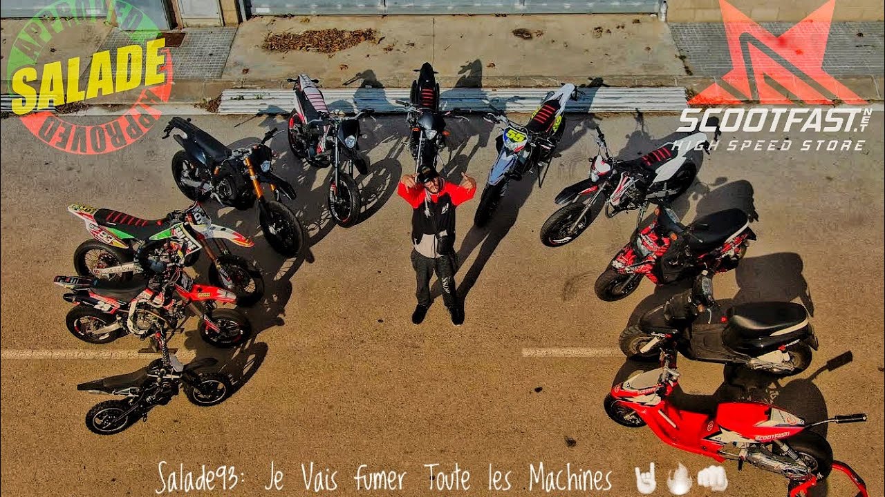 #Salade93: Je Test la Ycf 150 Pr&eacute;pa & la Derbi 100 2Fast Pr&eacute;pa...Une Journ&eacute;e Banale chez ScootFast !