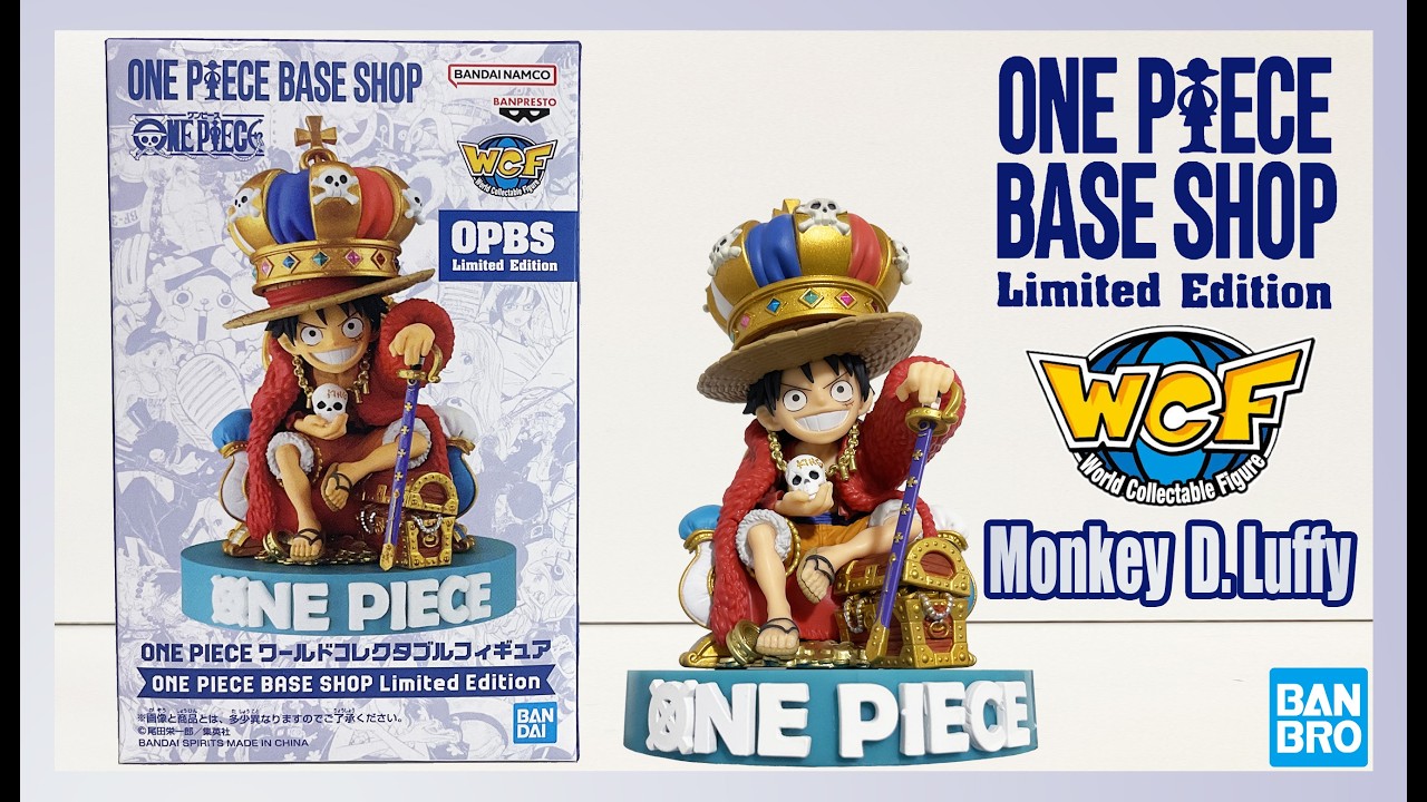Monkey D. Luffy | WCF Limited Edition | ONE PIECE Base Shop Unboxing 