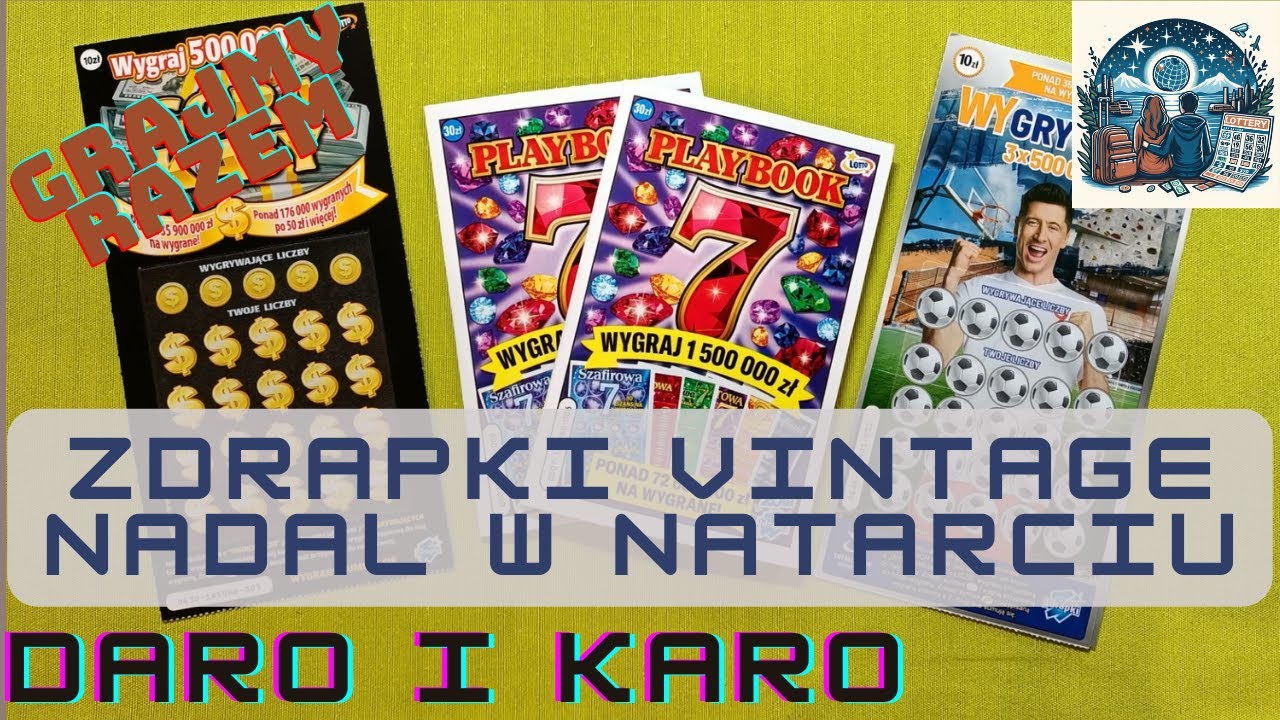 Daro i Karo zdrapkują💑.Zdrapki Vintage jeszcze żyją  💪🥳🤑. ODC #60 #lotto #zdrapki #scratch