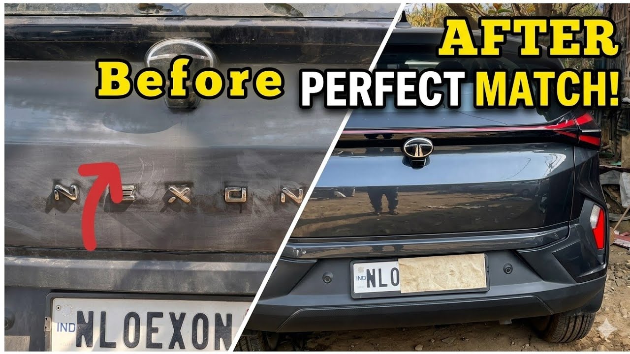 This Tata Nexon Paint Job Was Wrong. So We Fixed It