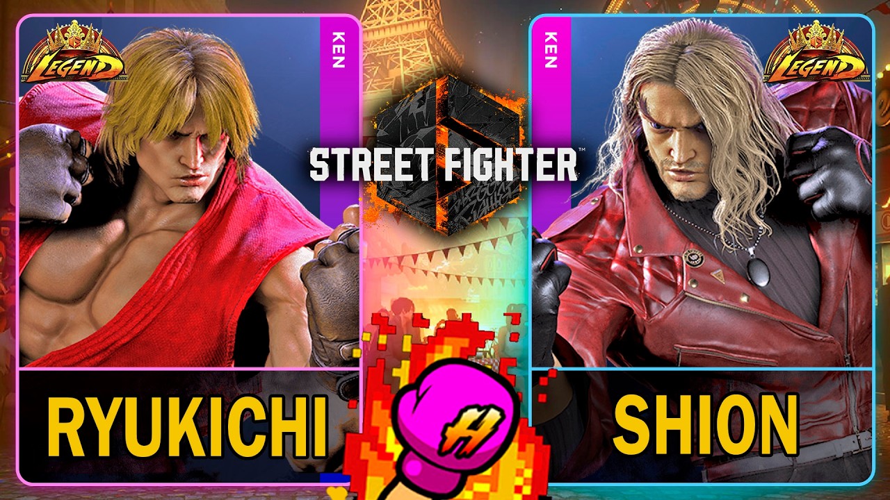 SF6 Рюкичи (Кения) против Шиона (Кении) 🥊Street Fighter 6 🥊Sto6 🥊4K 60ᶠᵖˢ