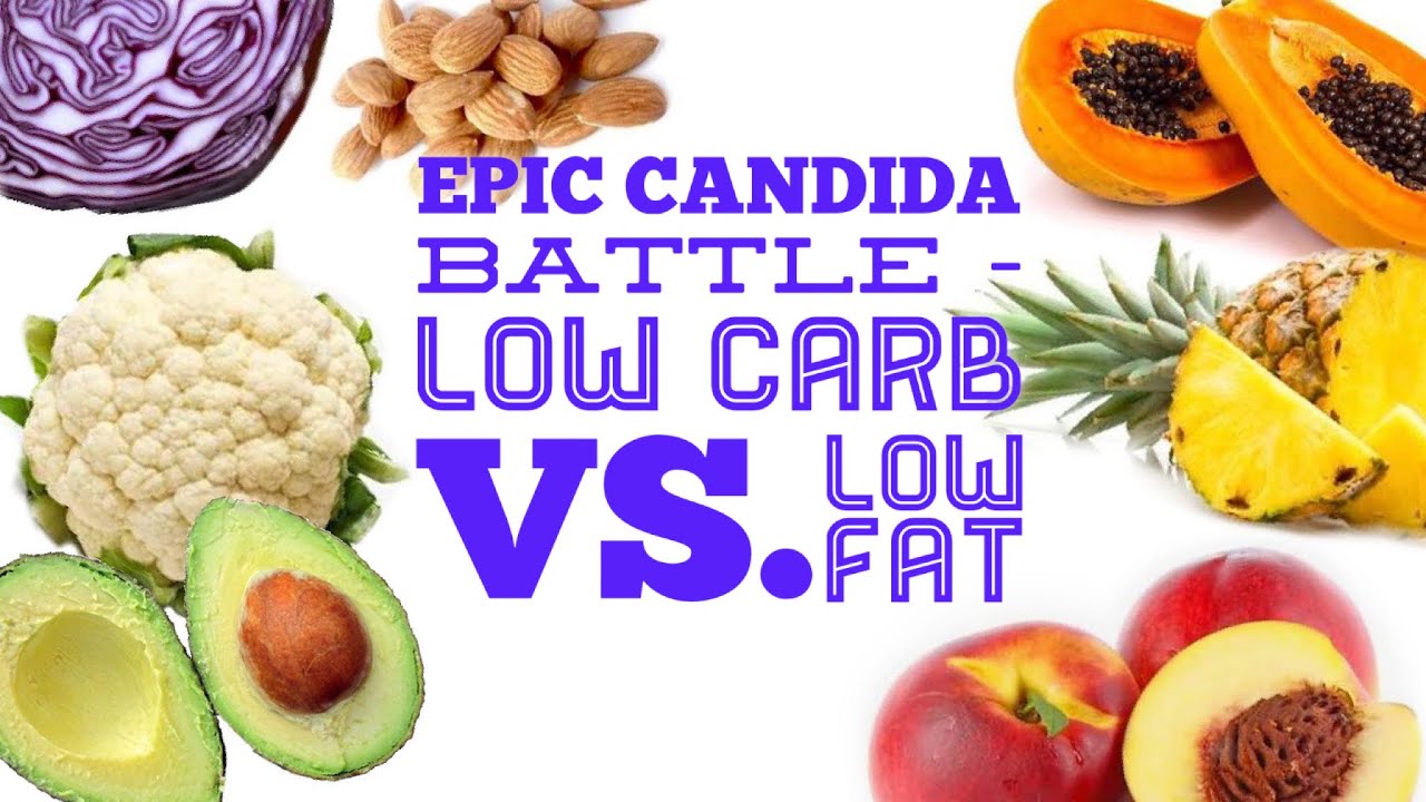 Epic Candida Battle - low carb vs. low fat