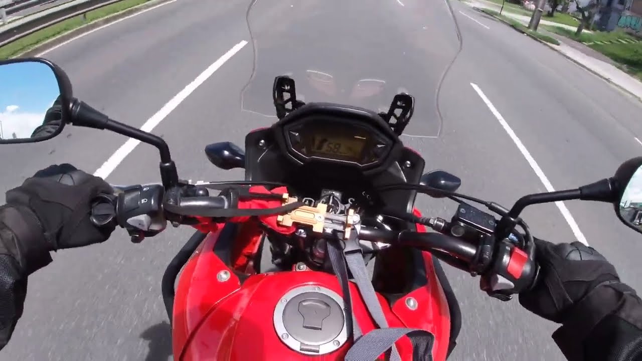 Saindo de Curitiba - CB500x