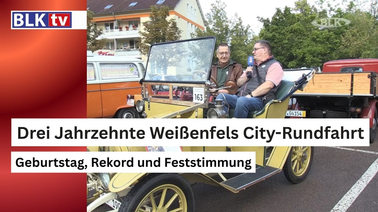 Drei Jahrzehnte Weißenfels City-Rundfahrt – Geburtstag, Rekord und Feststimmung