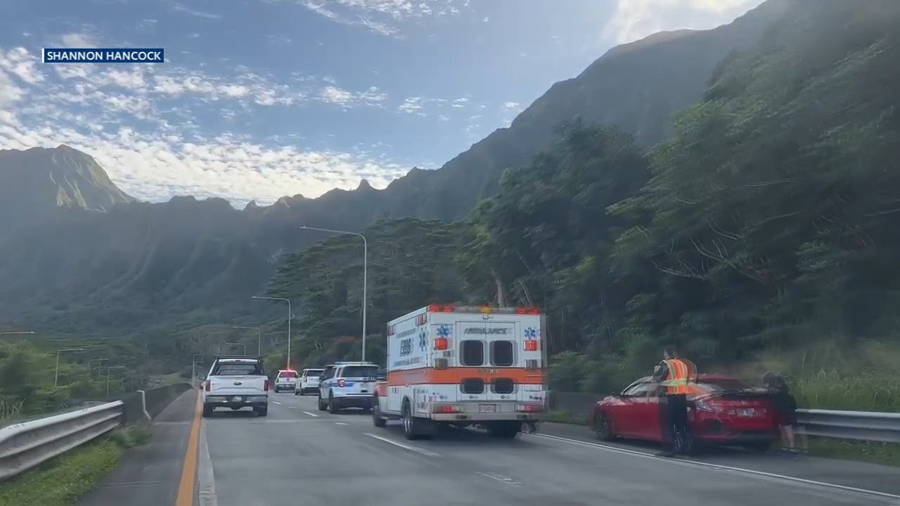 22-Year-Old woman killed in Kaneohe H-3 Freeway collision