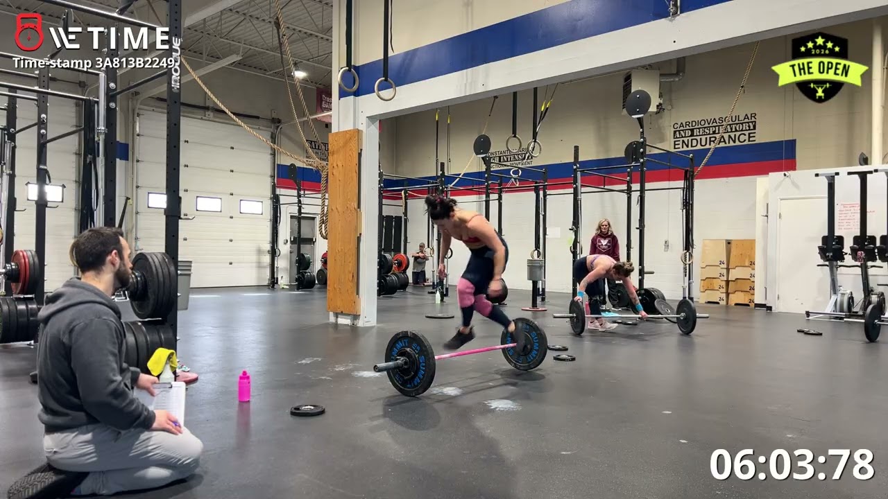 CrossFit Open 26.3 Bonnie Limbert 217 (9:38) AG 40-44