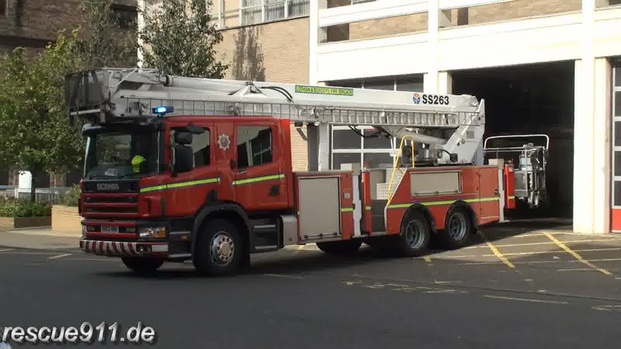 Pump 502 + Aerial 503 Lothian & Borders Fire & Rescue Service