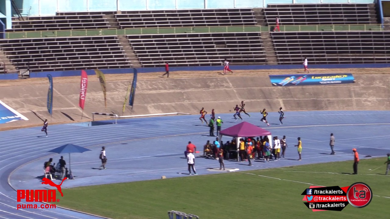 Jhevaughn Matherson wins 400m in 48.56 #QueensGraceJacksonIvite