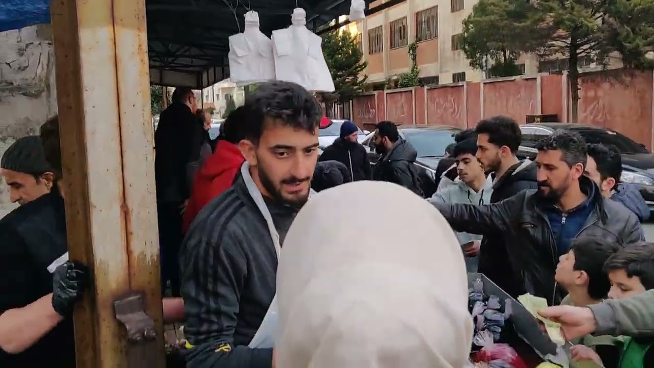 بيع السوس والجلاب والمعروك في رمضان حمص سوريا 05/03/2026