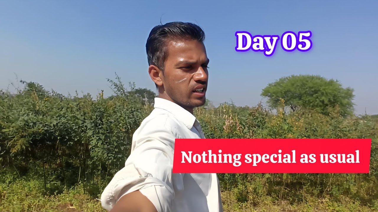 Nothing special as usual #day05 #villagelife #farmer #myfirstvlog #english #vlog #agriculture #new..