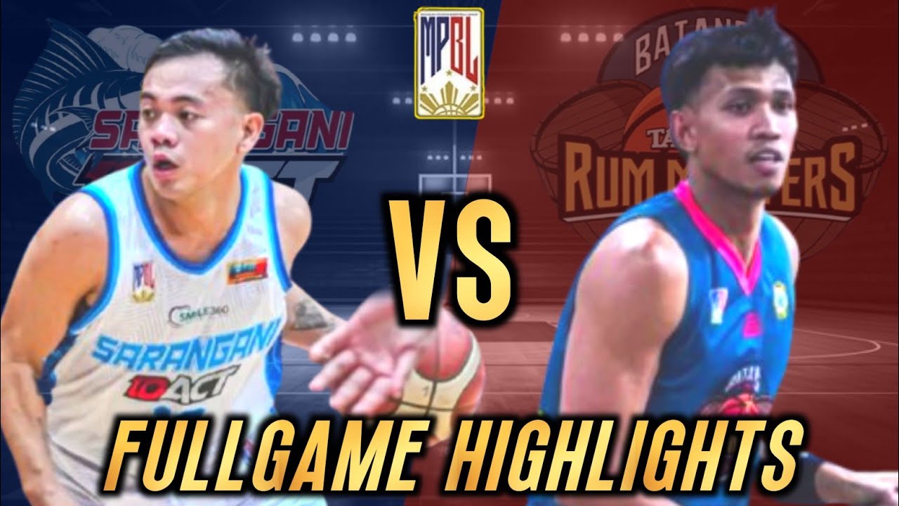 Sarangani vs Batangas City | Full Game Highlights | MPBL