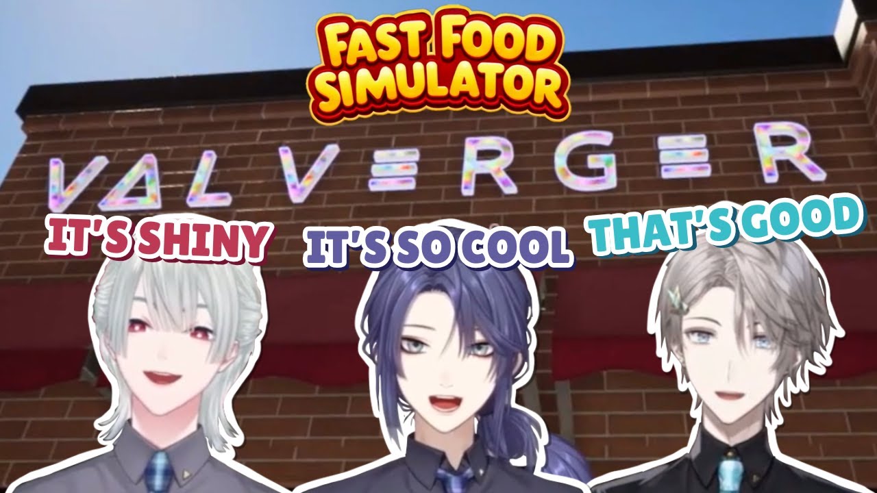 (eng sub) valz picks a name for their fast food shop | Genzuki Tojiro/Nagao Kei/Kaida Haru/Nijisanji