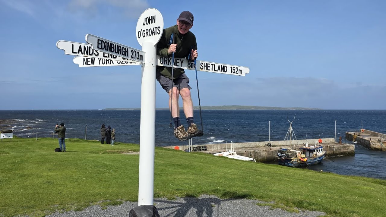 Land’s End to John O’Groats. Day 56 (part 1), Keiss to John O’Groats.