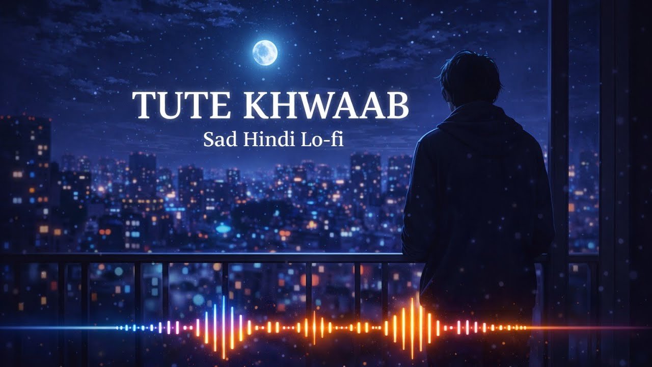 Tute Khwaab - Soulful Hindi Sad Lo-fi | Heartbroken Chill Beats | Dhun Central