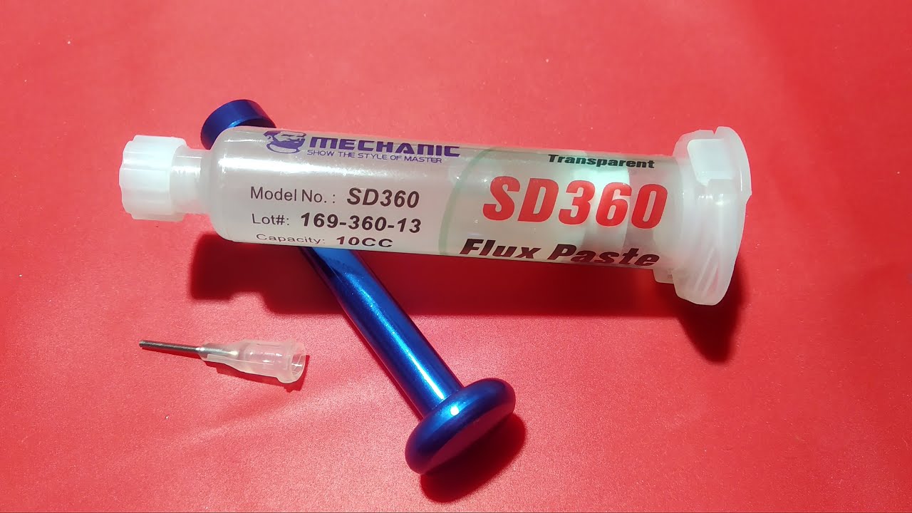 Тест флюса Mechanic SD 360
