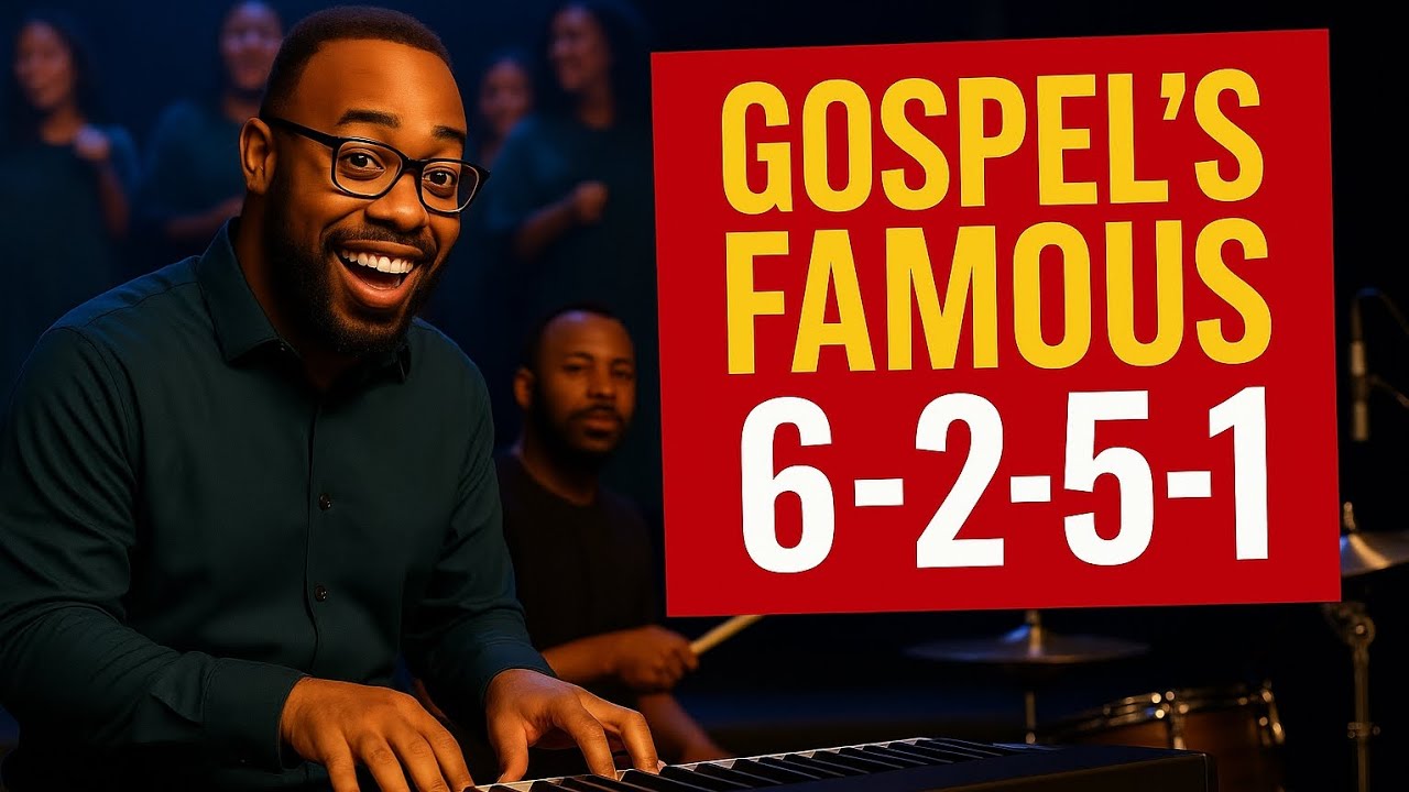 6-2-5-1 Gospel Ending – The Classic Church Finish For Traditional Church Songs | Gospel Piano
