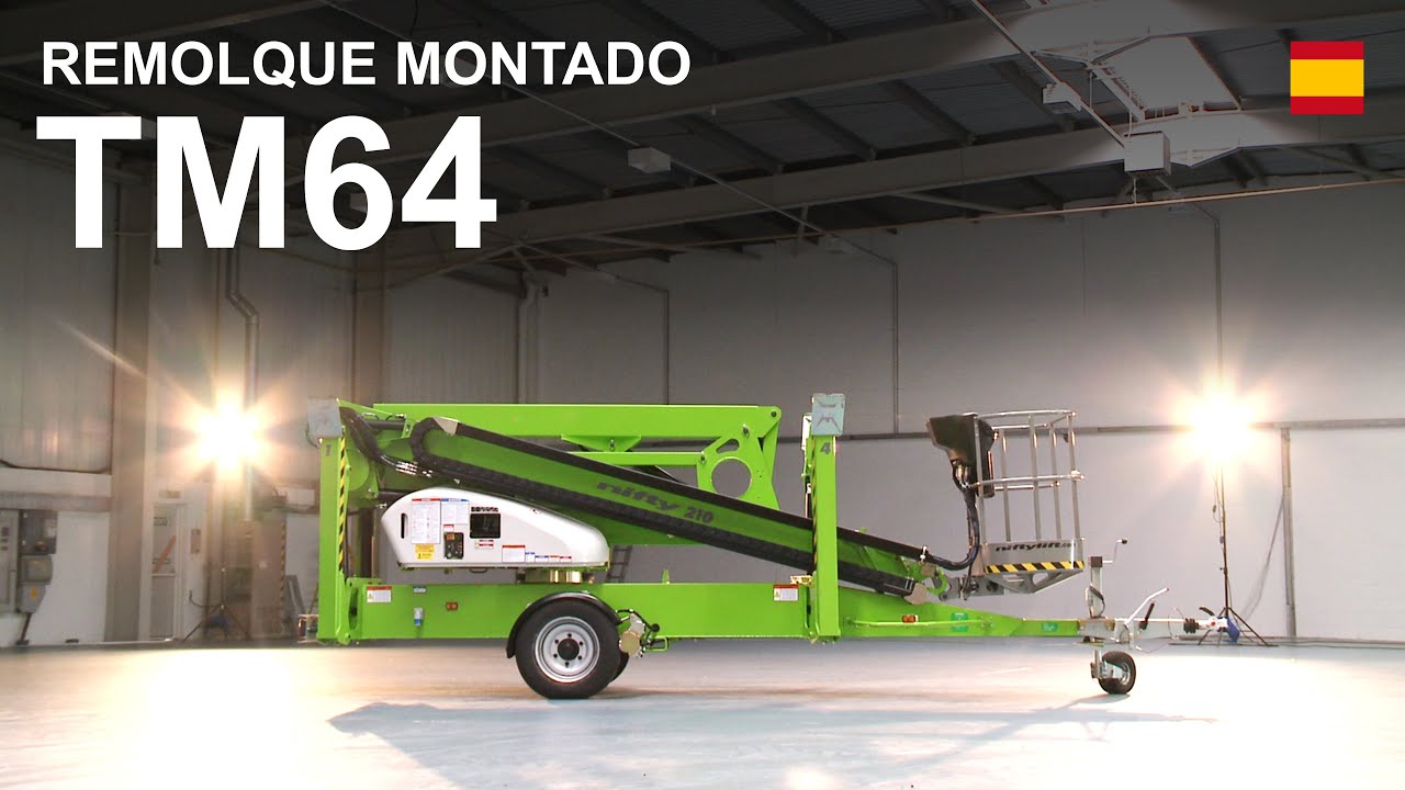 Plataforma elevadora montado en remolque | TM64 video del producto