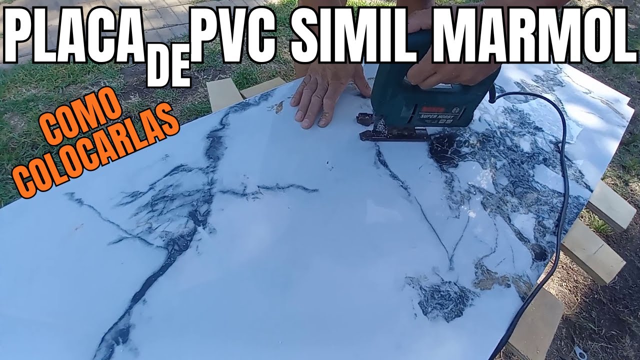 #102 PLACAS DE PVC PARECEN MARMOL🚍
