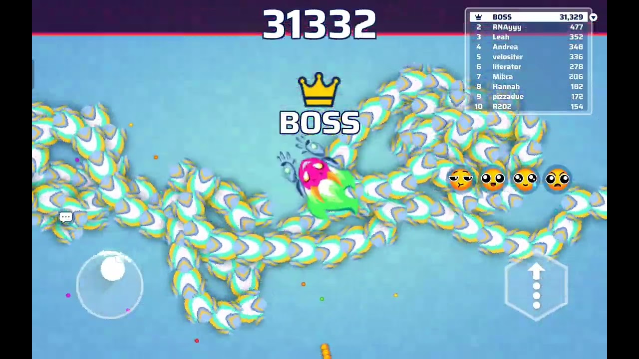 Snake io game play with score 31313 the first game 