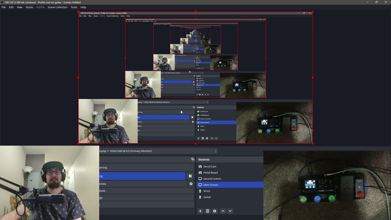 How I use OBS to record Guitar