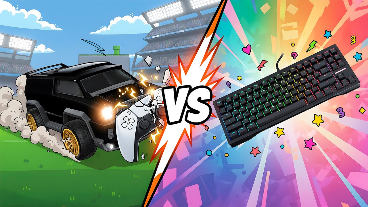 Encontré el mejor teclado para Rocket League.. 🤯