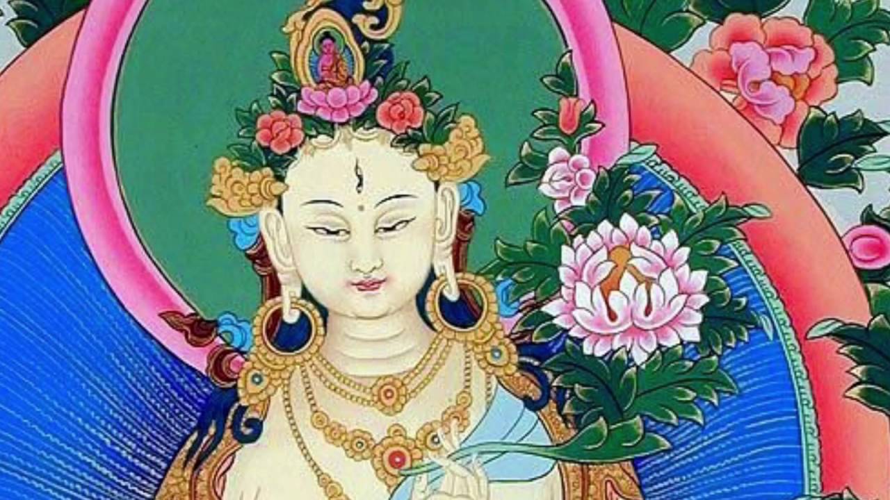 白度母心咒 21遍 White Tara Mantra