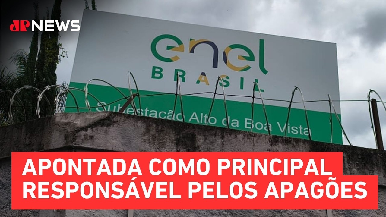 Datafolha: 49% dos paulistas culpam a Enel pelos apagões; 14% citam o presidente Lula