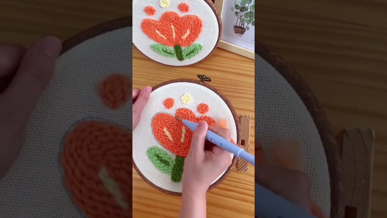 DIY刺绣【embroidery】#中国#DIY#刺绣#embroidery